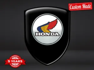 Honda Badges Auto Perso Max Résistants Stylé Design